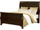 Vaughan-Bassett French Market Antique Merlot Queen Sleigh Headboard-0