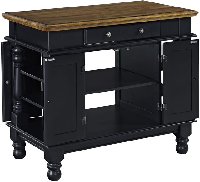 homestyles® Americana Black Kitchen Island-1