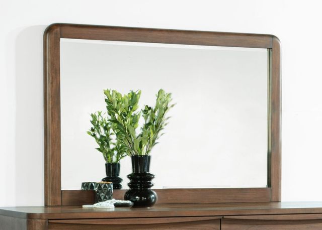 Coaster® Maderia Walnut Mirror-3