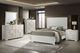Furniture of America® Holsted White King Panel Bed-1