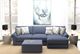 Jackson Furniture Cape May 3-Piece Denim Right Arm Facing Sectional and Chaise-5