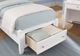Vaughan-Bassett Bonanza White Full Mansion Storage Bed-1