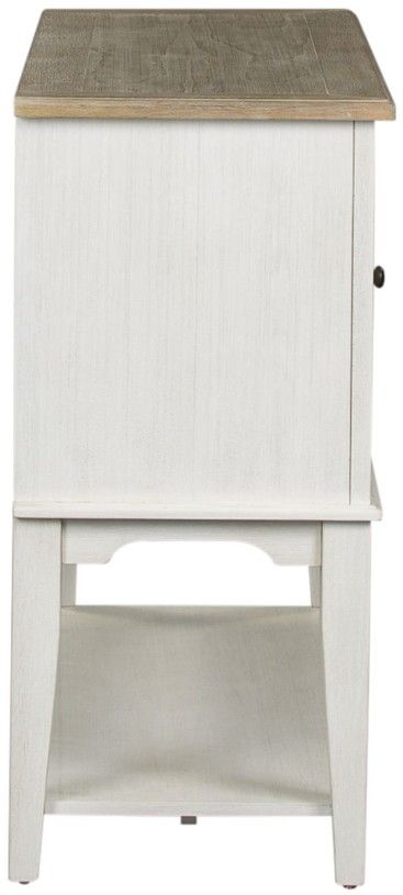 Liberty Furniture Summerville Soft White Wash/Wirebrushed Gray Server-3