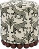 TOV Furniture Dex Cream Jacquard Leopard Ottoman-4