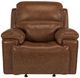 Flexsteel® Fenwick Brown Power Gliding Recliner with Power Headrest-2