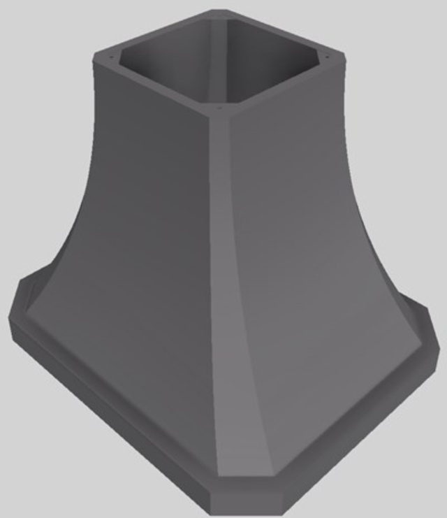 Vent-A-Hood® Designer Series 36" Gunsmoke Island Range Hood-3