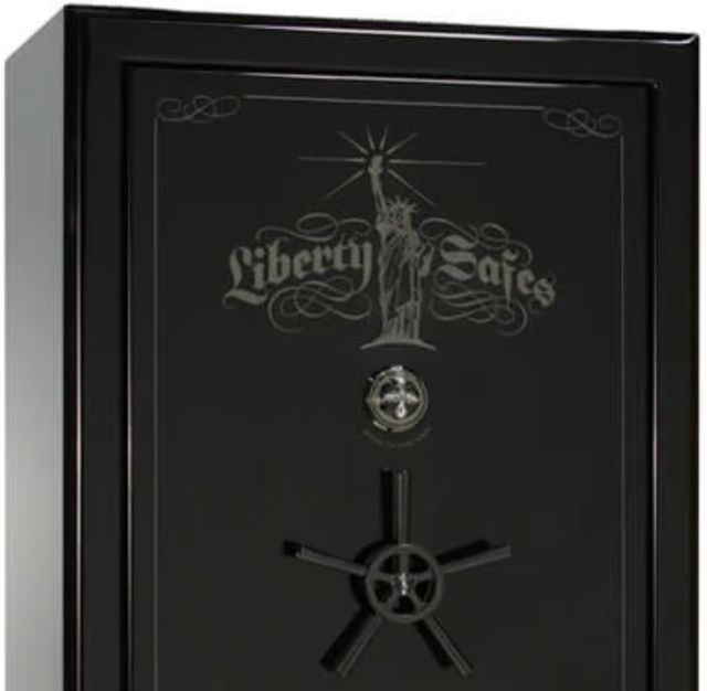 Liberty Safe Presidential Black Gloss 40 Mechanical Lock Gun Safe-1