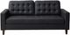 Weekender™ Douglas Faux Black Sofa-0