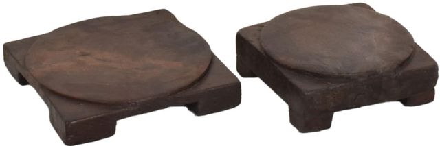 Jaipur Furniture Brown Pedestal-0
