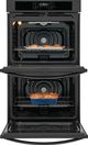 Frigidaire® 30” Black Electric Double Wall Oven with Air Fry-3
