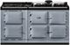 AGA™ R7 160 Classic Cast Iron 63" Dove Pro Style Dual Fuel Range-0