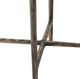 Renwil® Pearson Natural White Side Table with Brass Base-3