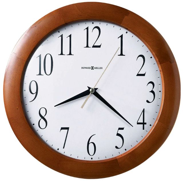 Howard Miller® Corporate Brown Wall Clock-0