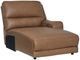Signature Design by Ashley® DeepWakes 3-Piece Caramel Right Arm Facing Power Reclining Sectional with Chaise-3