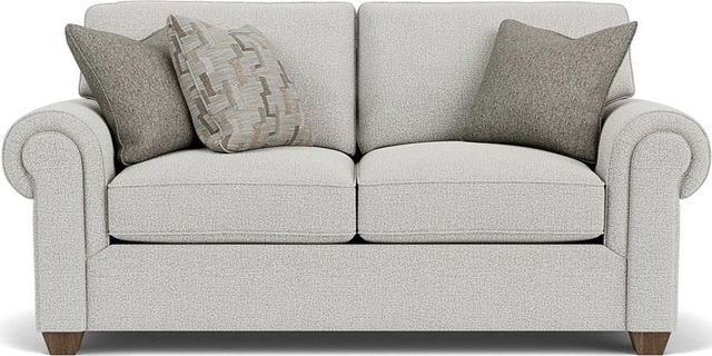 Flexsteel® Carson Silver Glacier Loveseat-1