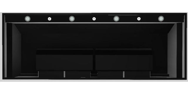 Vent-A-Hood® Designer Series 66" Black Wall Mounted Range Hood-3