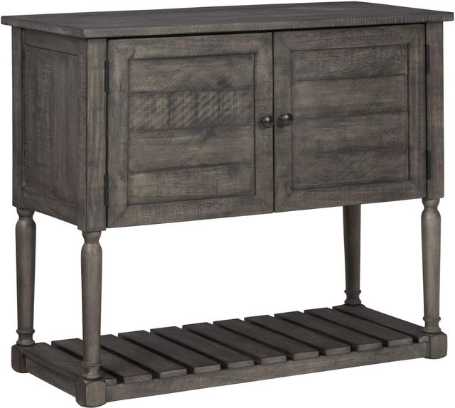 Signature Design by Ashley® Lennick Antique Gray Accent Cabinet-0