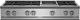 BlueStar® RNB Series 48" Stainless Steel Liquid Propane Gas Rangetop-0
