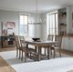 Liberty Furniture Brook Bay 5-Piece Sandstone Trestle Dining Set-1