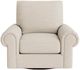Bassett® Furniture Customizable Benchmade Premier Large Panel Arm Swivel Chair-1