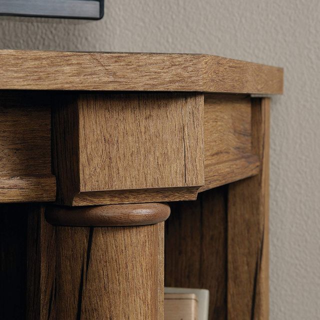 Sauder® Palladia® Vintage Oak® Corner Entertainment Credenza-2