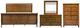 Liberty Furniture Grandpas Cabin 4-Piece Aged Oak California King Sleigh Bedroom Set-0