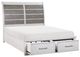 Homelegance® Ambrose Antique Gray/Antique White Queen Storage Platform Bed-3