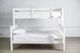Titus Furniture White Twin/Double Bunk Bed-0
