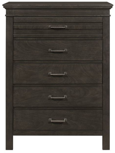 Mazin Furniture Blaire Farm Charcoal Gray Chest-0