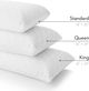 Malouf® Z Shredded Gel Dough® King Pillow-2