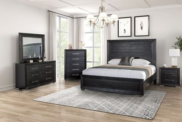 Furniture of America® Ashbourne Black Chest-1