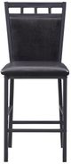 Mazin Furniture Olney 5 Piece Dark Brown Counter Height Dinette Set-4