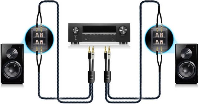 SVS SoundPath Ultra 20 ft. Bi-Wire Speaker Cable-3