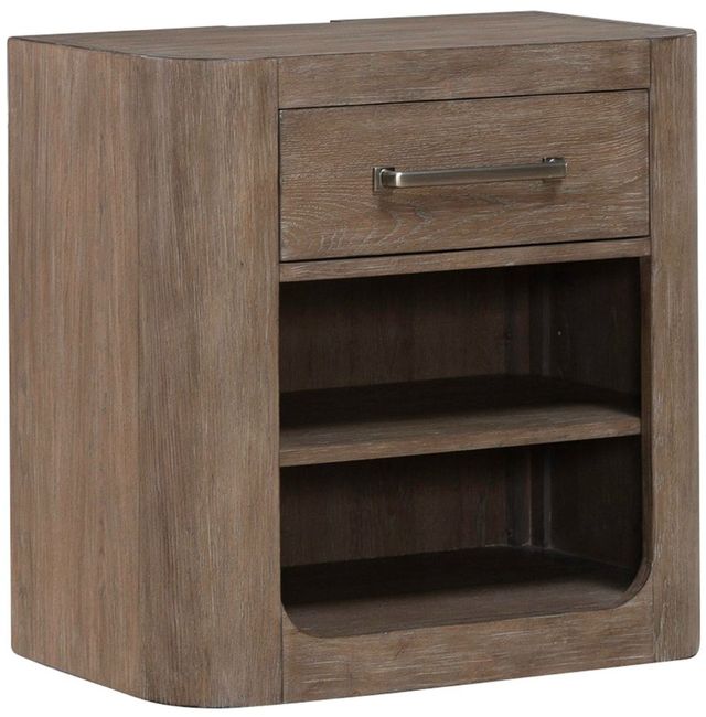 Liberty Furniture South Bend Burnished Clay Open Nightstand-0