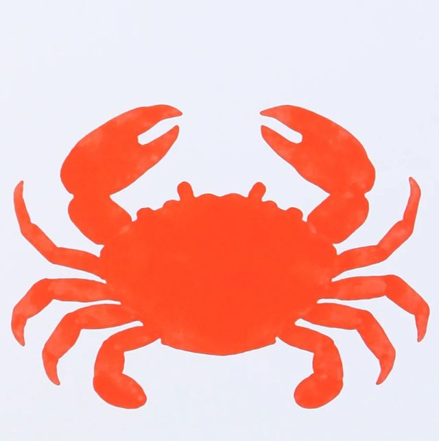 Stylecraft Red Crab Wall Art-1