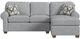 Flexsteel® Customizable Thornton 2-Piece Small Spaced Sectional with Custom Layout Options-2