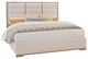 LM Co Home By Vaughan-Bassett Crafted Oak by Ben & Erin Napier Bleached White King Upholstered Panel Bed -0