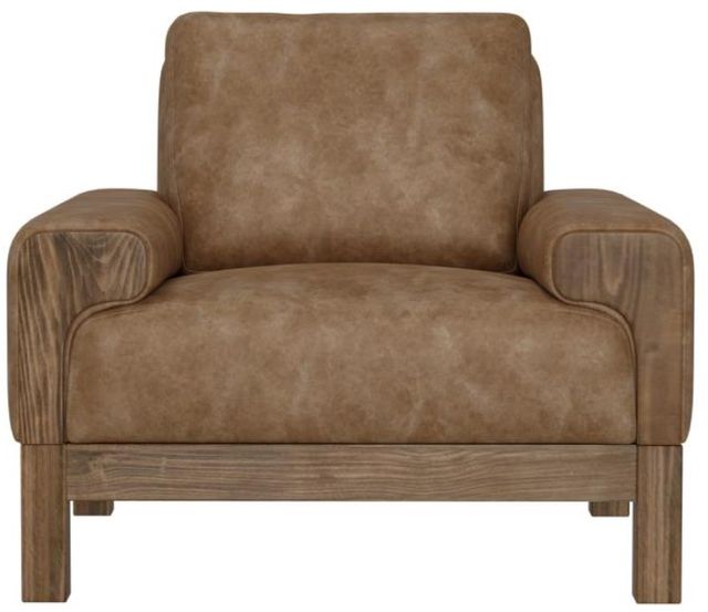 International Furniture Direct Sedona Cognac Accent Chair-2