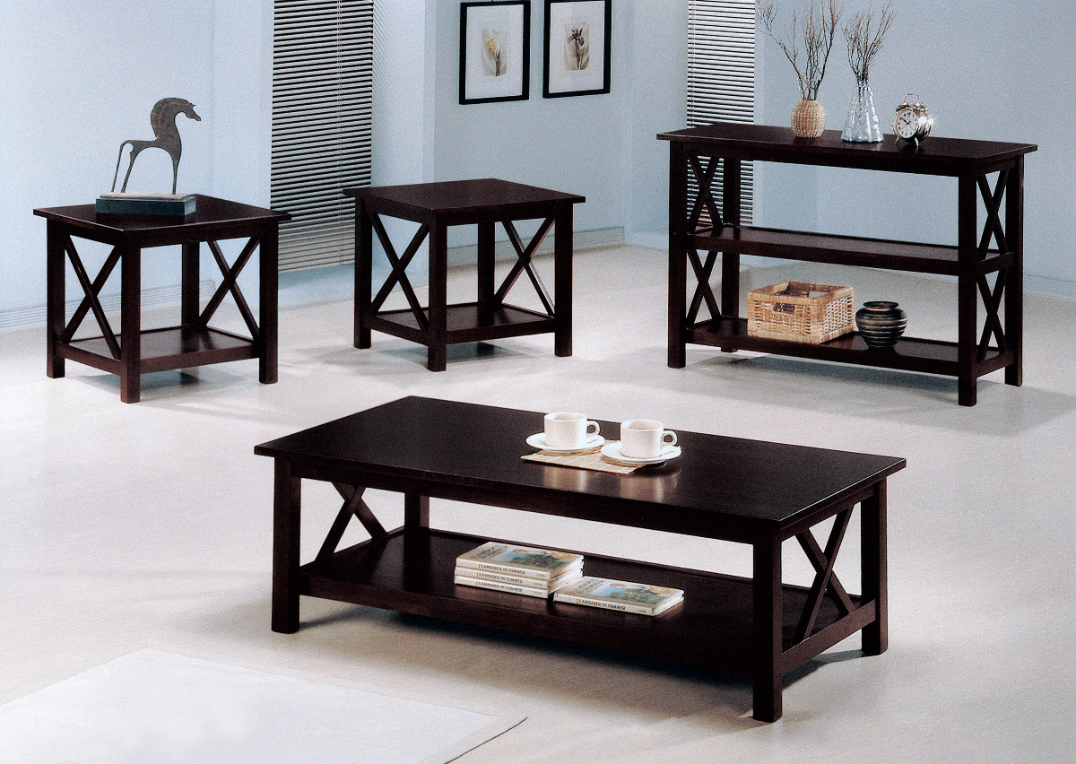 Coaster Rachelle 3-Piece Occasional Table Set - Thumbnail 2