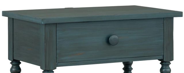 Legacy Classic Lake House Sea Glass Jenny Lind Open Nightstand-1