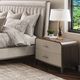 Michael Amini® Houston Walnut 2-Drawer Nightstand-1