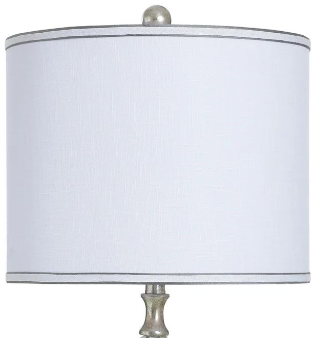 Stylecraft Samobor Silver Table Lamp-4