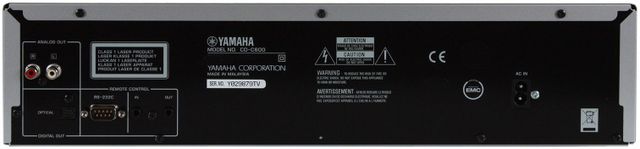 Yamaha Black 5-Disc CD Changer-1