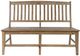 Jofran Inc. Carlyle Crossing 6-Piece Brown Trestle Dining Table Set-2
