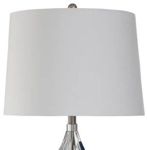 StyleCraft Zaylee Silver Table Lamp-1