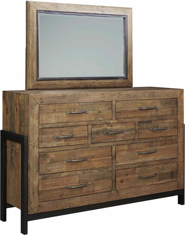 Signature Design by Ashley® Sommerford 3-Piece Brown King Panel Storage Bed Set-1