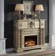 ACME Furniture Vendom Gold Patina Fireplace-1