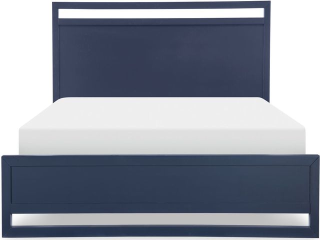 Legacy Classic Summerland Inkwell Blue King Panel Bed-2