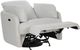 Signature Design by Ashley® Alainmont Stone Power Swivel Recliner-4