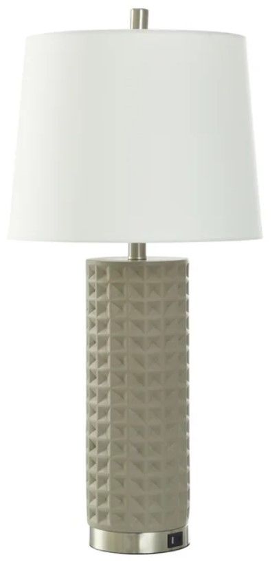 StyleCraft Dark Taupe Table Lamp-0